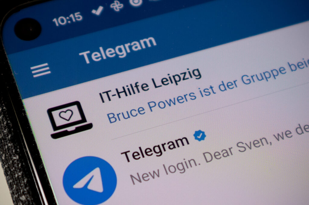 IT-Hilfe Leipzigs Telegram-Gruppe